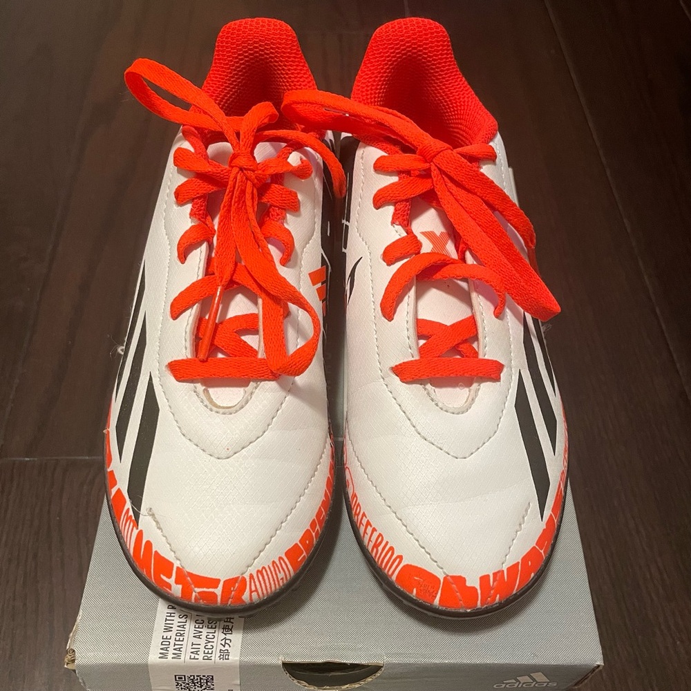 adidas kids Messi soccer shoes